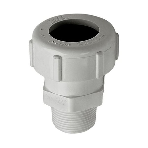 Thrifco Plumbing 1 1/2 PVC Comp. M Adapter 6622185 - main